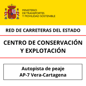 Murcia - Autopista de peaje AP-7 VERA-CARTAGENA